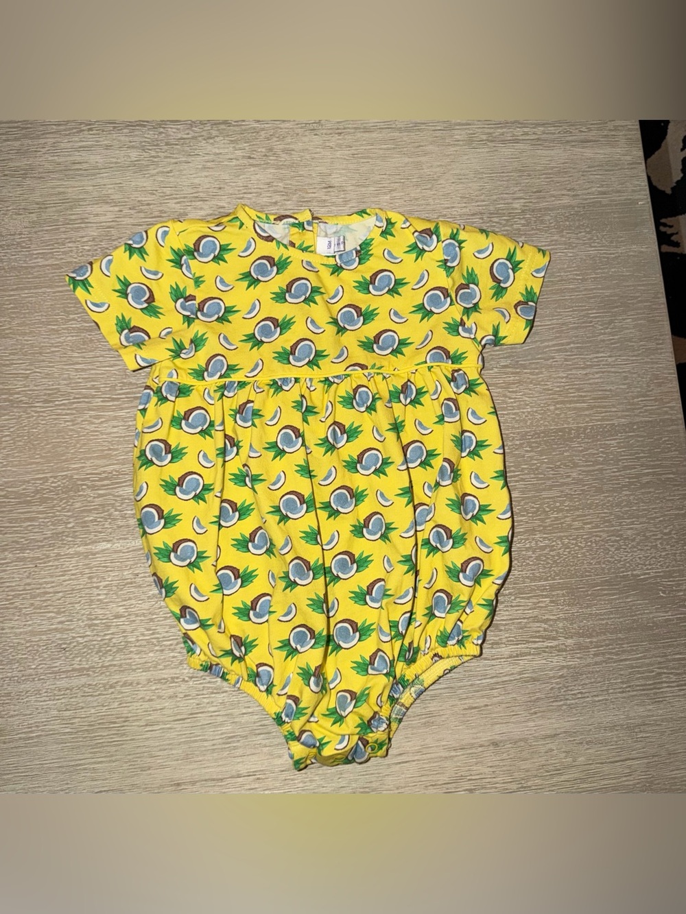 Rachel Riley Coconut Romper size 12 months